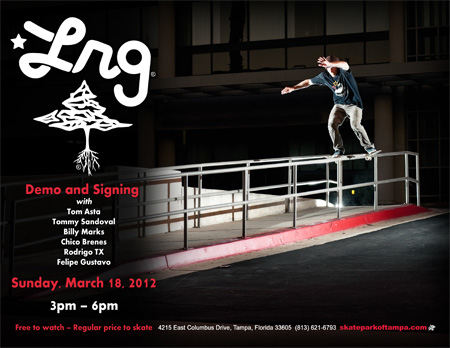 The LRG Demo is Sunday, March 18, 2012